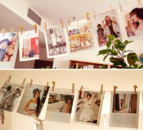 String up your favourite pictures String up your favourite pictures
