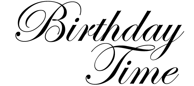 Birthday Time Birthday Time